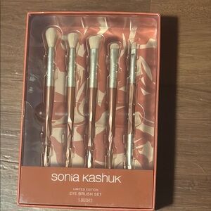 Sonia Kashuk Limited Edition Eye Brush Set - Silver and Brown
